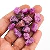 50 carats Raw Ruby Rough Gemstone, Natural Crystals, Energy Healing Stones, Wholesale Bulk Lot, Jewelry Making Stones Supply, Gift Stone, 10 to 15mm, 4 to 6pcs