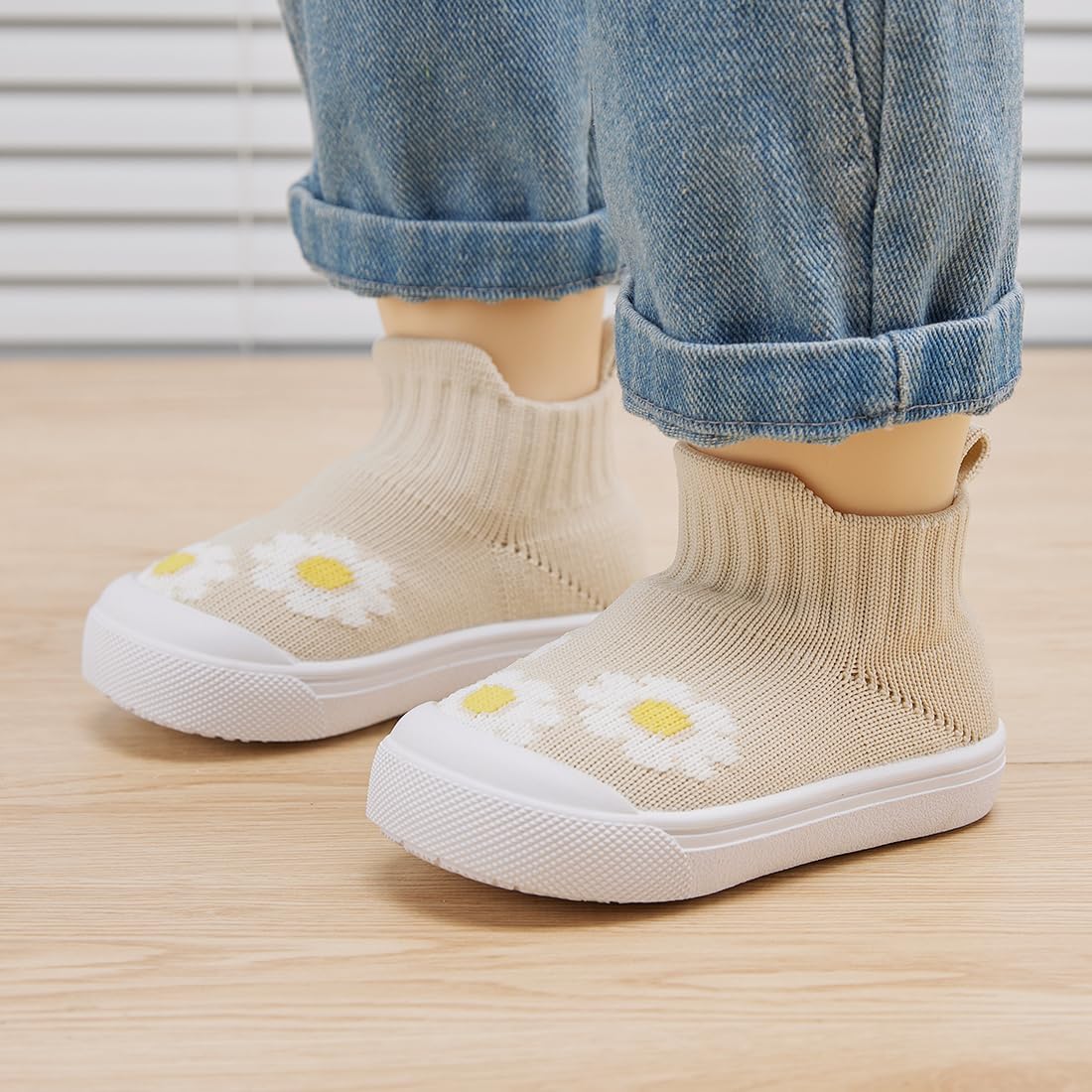 BMCiTYBM Baby Shoes Boy Girl Infant Sneakers Non-Slip First Walkers 6-12 Months - Image 2