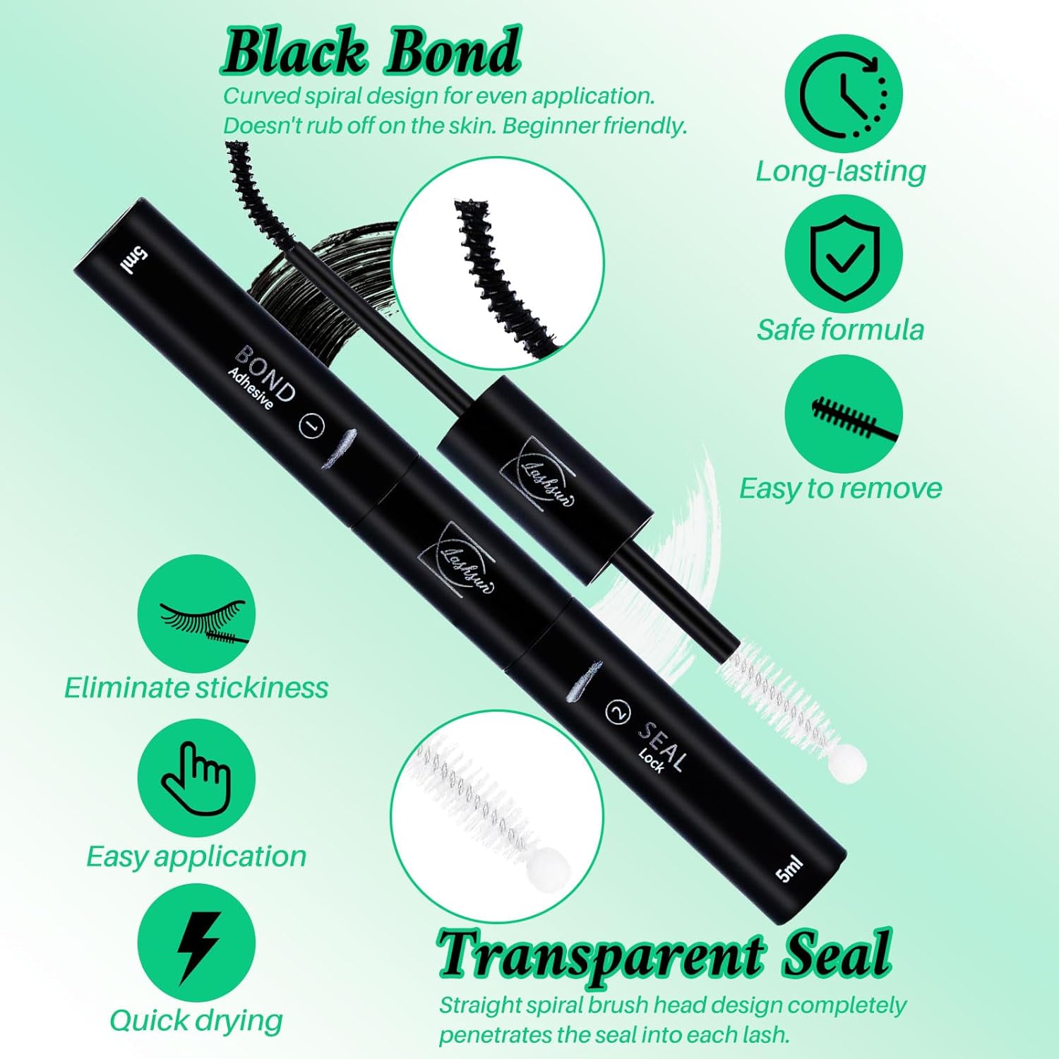 Lash Extension Kit DIY Cluster Lashes Gift Packs 4 Boxes Lash Clusters Eyelash Extensions Cat Eye Lashes Cluster Lash Kit with Lash Bond and Seal,Remover,Lash Tweezers,7 Counts(4 Boxes Kit-1)