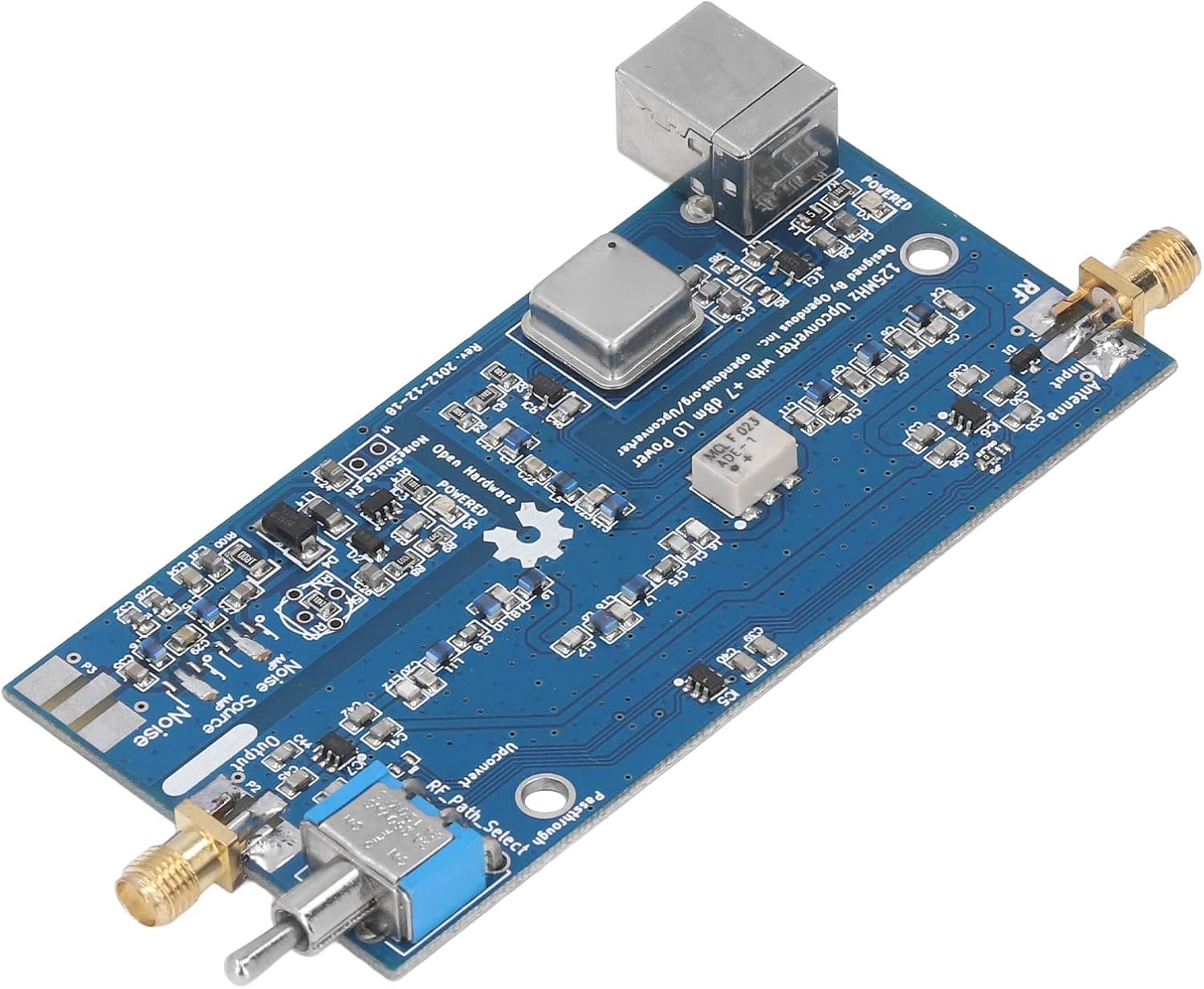 SDR Upconverter Set Variable Frequency Upconverter Board RTL2832+R820T2 Compact Size Easy Connection