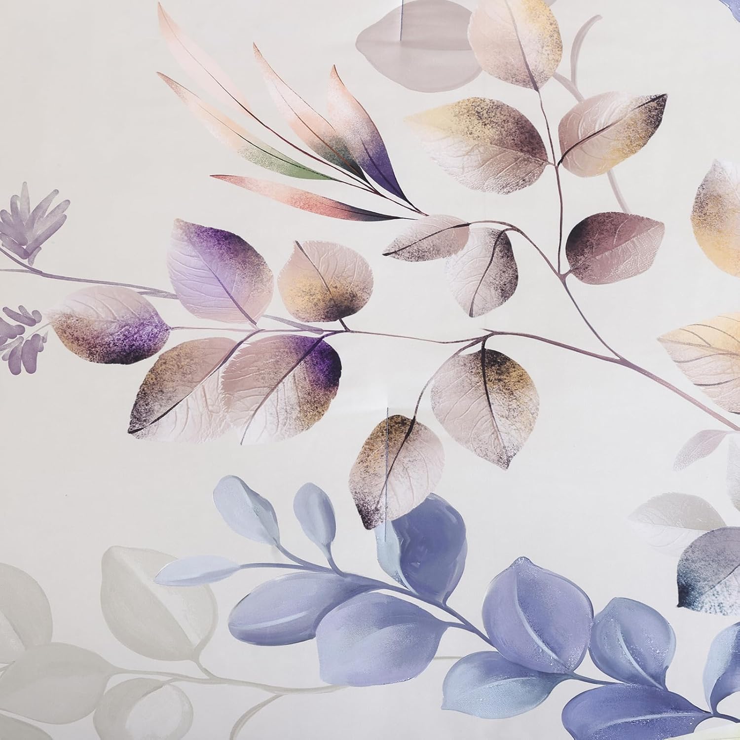 Xruibed Beige Comforter Set Queen Size 7 Pieces Bed in a Bag, Botanical Floral Print Bed Sets, Flower Comforter with Sheet Set, Soft Microfiber Neutral Bedding Set for All Season (Beige, 90"x90") - Image 7