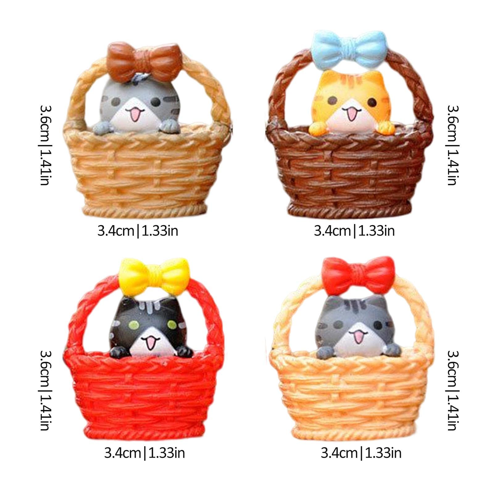 カゴの中のミニ、ミニ、キャット