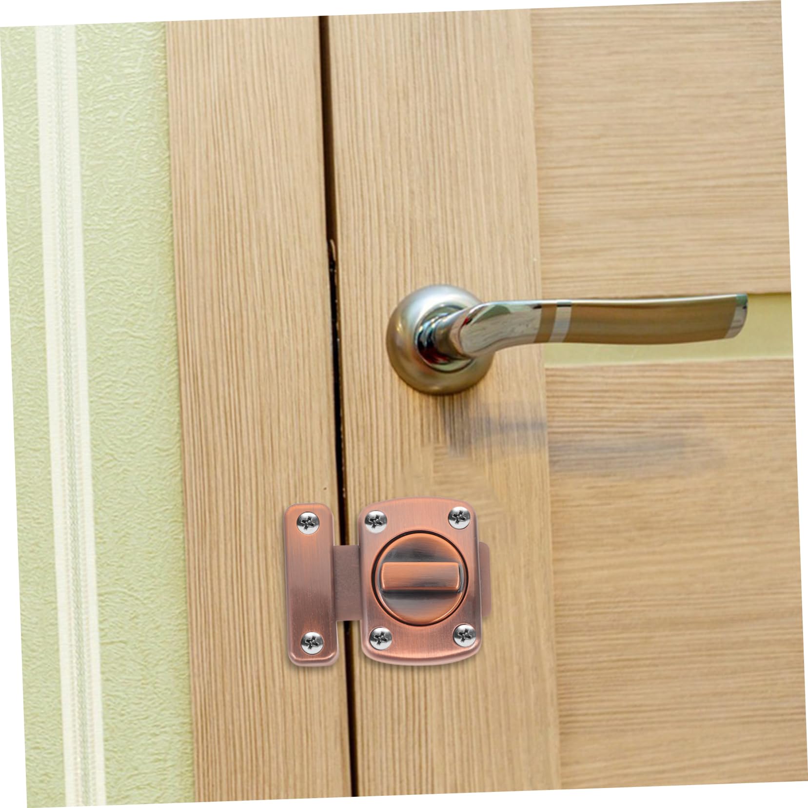 Regla De Pestillo De Puerta Regla Deslizante De Puerta Con Tornillos De Acero Inoxidable 2 Juegos 6 Inch | Leroy Merlin