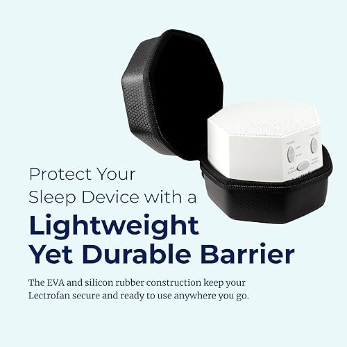 Miniatura 4 de Adaptive Sound Technologies Lectrofan Estuche de viaje, negro, 3.2 onzas