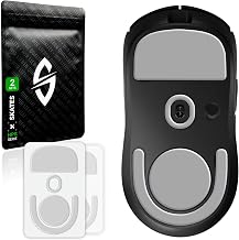 SensoryBoost HPS Glides – for Logitech G Pro X 2 Superlight, Superstrike | BALANCE Mouse Pads for Speed and Control, Rounded Edges - PTFE Replacement Feet (Pack of 2)