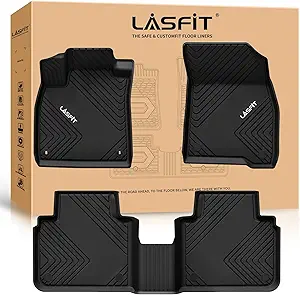 LASFIT Custom TPE Floor Mats for Honda Accord Sedan (2023–2026) — 1st & 2nd Row