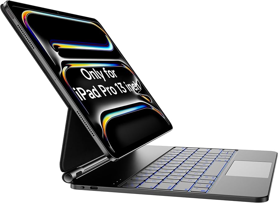 Amazon.com: HOU for iPad Pro 13 inch Case 2025 with Keyboard (M5