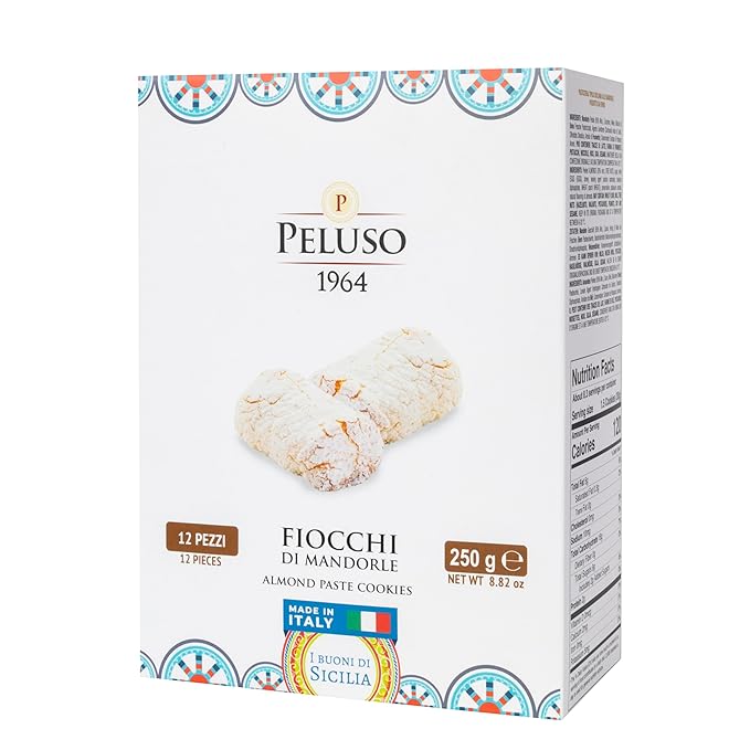 Peluso 1964 Galletas de Pasta de Almendra Fiocchi di Mandorle 250g miniatura 3