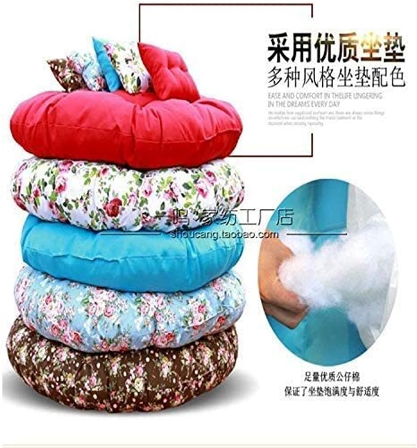 Erddcbb Hanging Egg Hammock Chair Cushions Without Stand, Thick Nest Single Bird's Nest Basket Hanging Egg Hammock Chair Cushions Removable Washable-b 100x100cm(39x39inch)