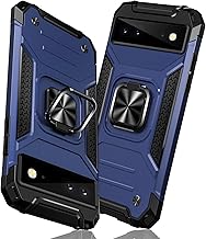 MZ65-117 Google Pixel 7 Case, Ring, Shock Absorption, Shockproof, TPU + PC Bumper, Double Layer Construction, US Military MIL Standard, Full Protective Cover, Anti-Slip, Compatible with Car