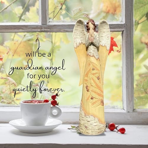 Miniatura 3 de 14inch Angel Figurines, Angel Statues for Home Decor, Exquisitely Carved Angel Collectibles, Beautiful Angel Statues and Collectibles, Resin Angel