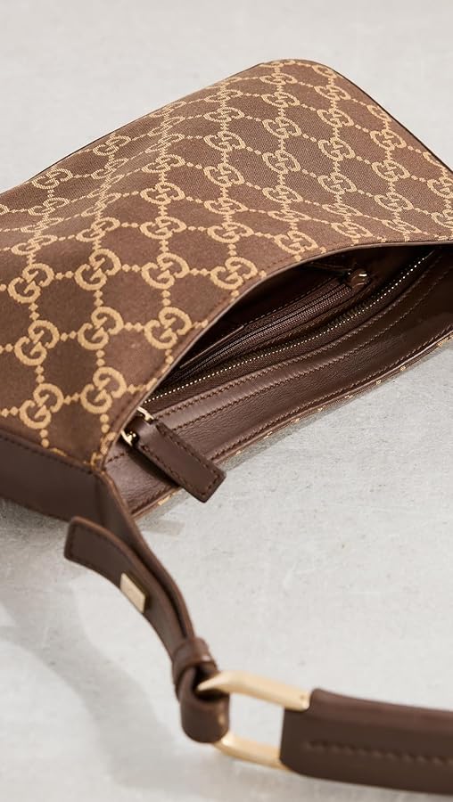 Shopbop Archive Women's Pre-Loved Gucci Hand Bag GG Canvas