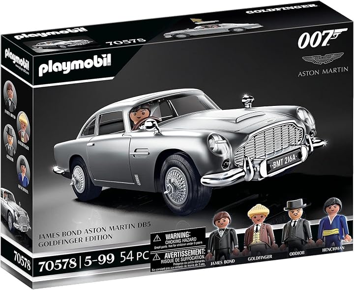 Playmobil aston martin db5 di james bond goldfinger edition 70578