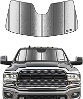 Vista 13 de Parasol para parabrisas Ram 2500/3500/4500/5500 2019-2025 con sensor de 5 pulgadas de ancho para ventana delantera, protección