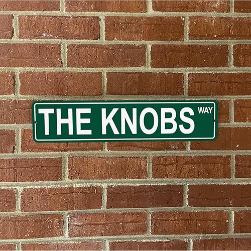 Vista 169 de Ohio Mountains Pick Your Mountain Compatible/repuesto para Ballards Hill United States Mountain Aluminio Metal Tin Street Sign Style decoración