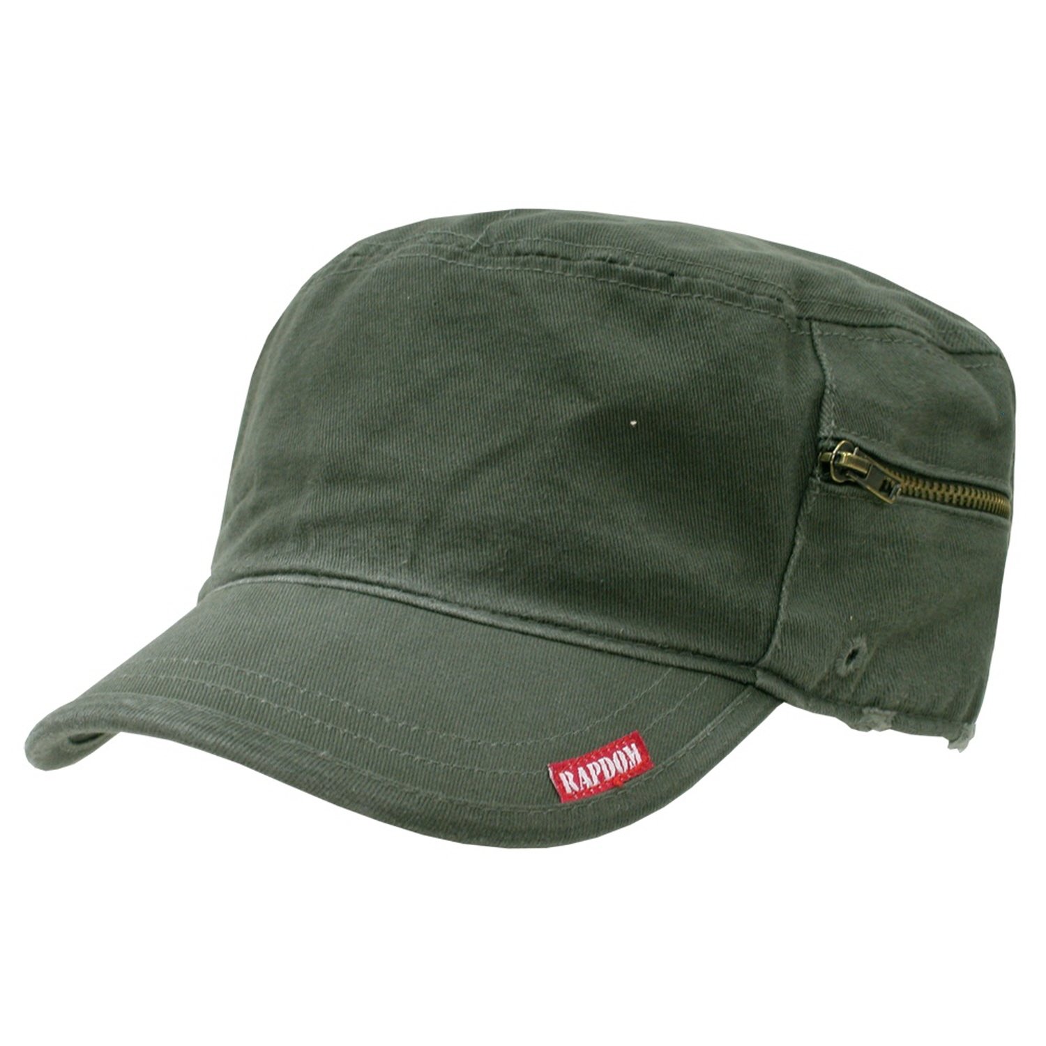 Rapiddominance Adjustable Patrol Cap with Zipper