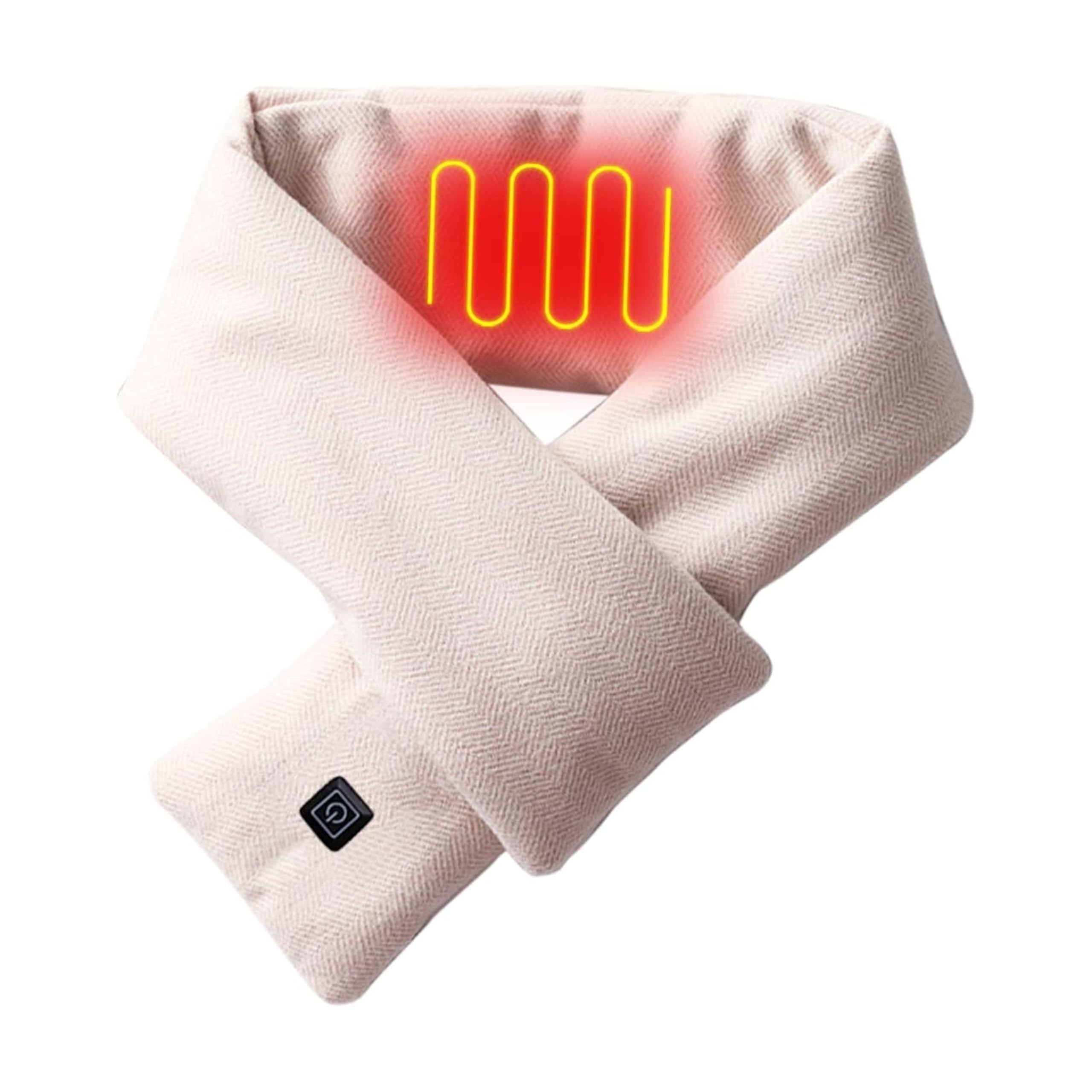 (Special 10 Years Warranty) Electric Heated Neck Scarf: Enjoy Adjustable Temperature Control to Soothe Tense Muscles. USB Charging Makes It Perfect for This Winter-image-8