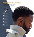 Ecouteurs sans fil Casque Bluetooth 130Hrs Temps de jeu 2500mAh Cas de recharge sans fil LED Diaplay Hi-Fi Waterproof sur écouteurs pour les sports de course jeu