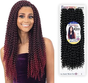 Amazon.com: FreeTress Crochet Braids 3X Tahiti Water Curl 16