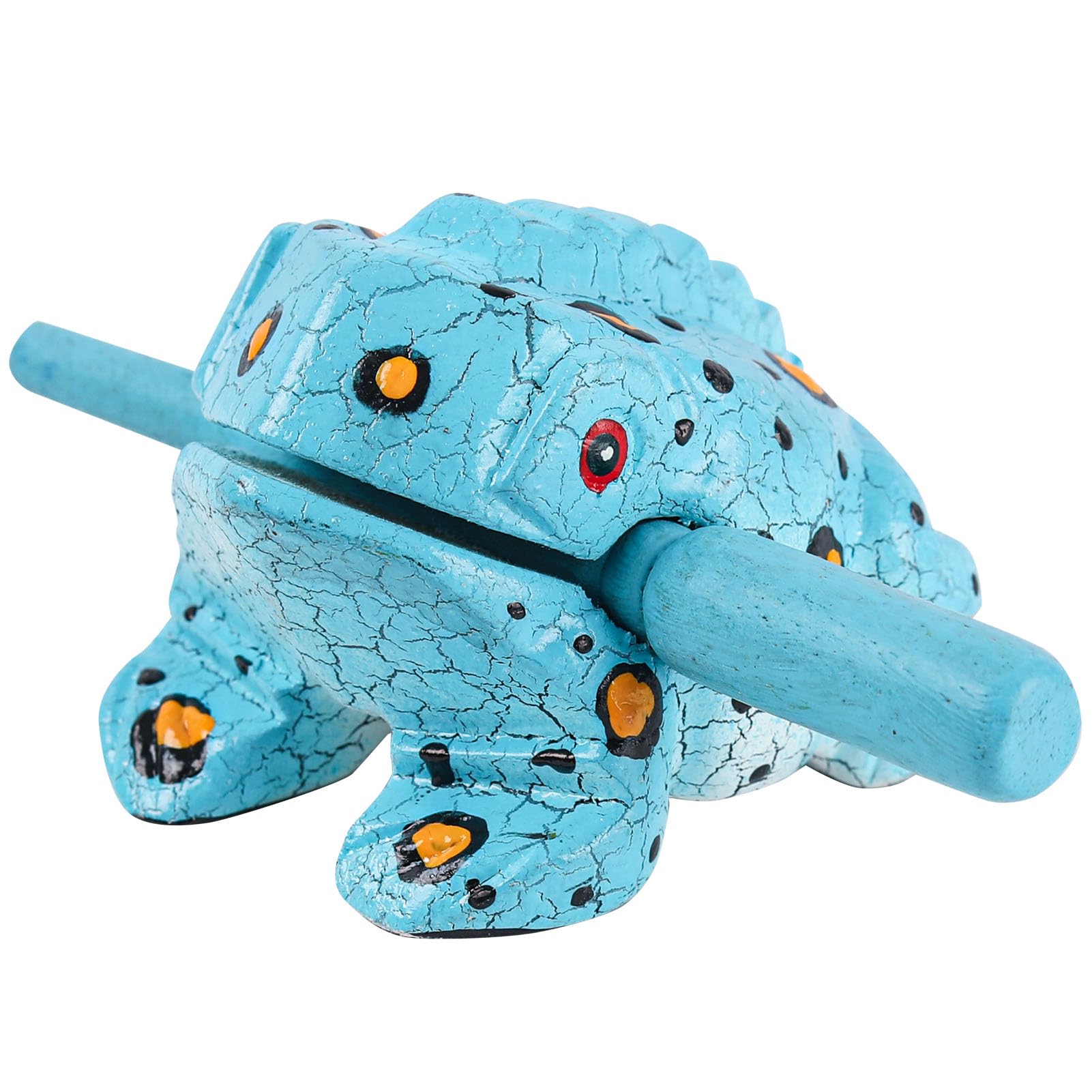 金属製カエル音楽家の8体セット Amazon | Goghost 8.9 cm 木製 カエル ギロ やすり 楽器
