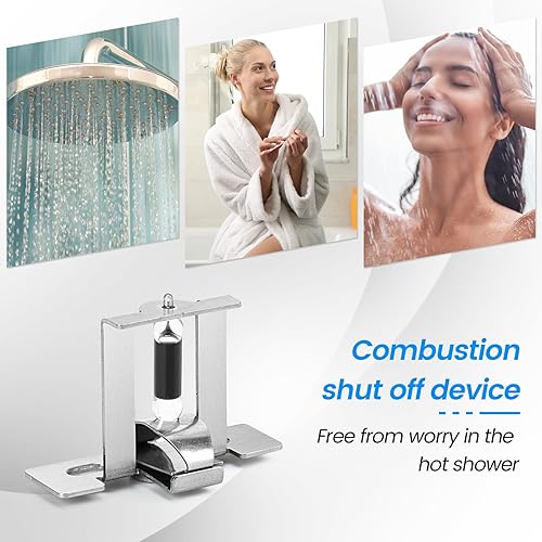 Miniatura 7 de Kit de reemplazo de dispositivo de apagado de combustión para calentador de agua FVIR, compatible con Rheem, Ruud, Richmond, GE y casi cualquier