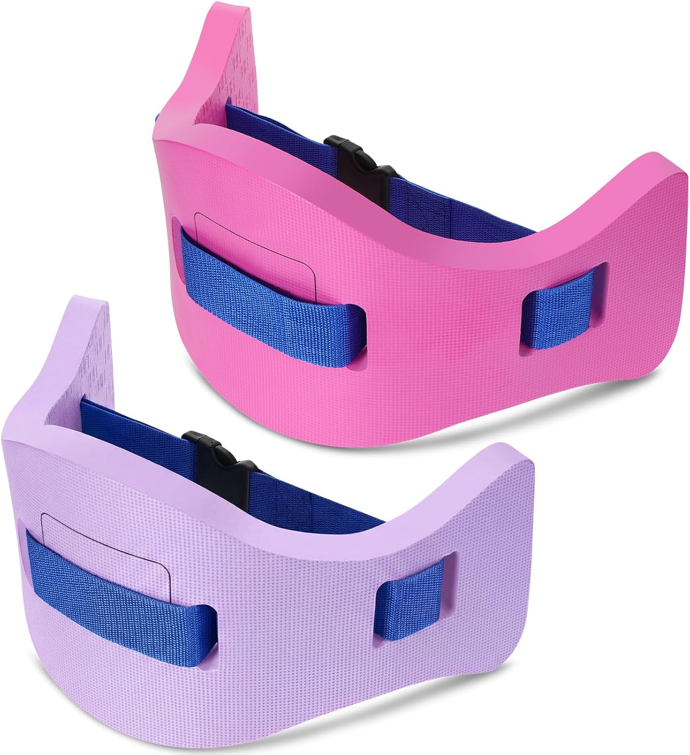 Wettarn 2 Pcs Kids Swim Belt with Adjustable Strap, EVA Buoyancy Belt for Youth Children Junior Water Aerobics Swimming Belt Fitness Foam Flotation Aid for Pool Swimming Training