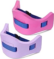 Vista 8 de Wettarn Cinturón de natación para niños con correa ajustable, cinturón de flotabilidad de EVA para niños y jóvenes, cinturón de natación