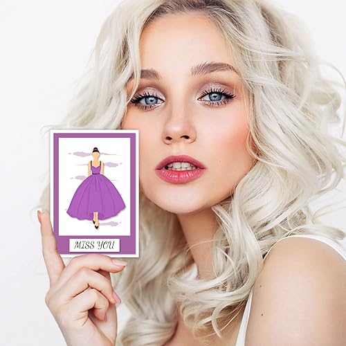 Miniatura 5 de GLOBLELAND Falda de mujer de moda troquelada para tarjetas Scrapbooking y DIY Craft Album Paper Card Decor