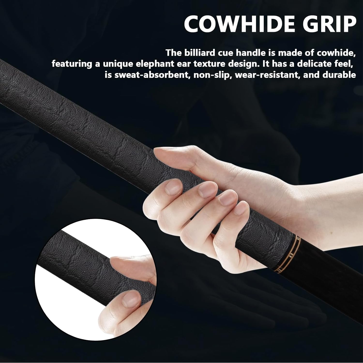 Pool Cue Stick Low Deflection Hand-Made Inlay Billiard Cue Professional Billiard Pool Cue Sticks for Adults