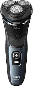 Philips Barbeador Elétrico Masculino, Seco e Molhado, Cabeças flexíveis 5D, com Aparador Retrátil, Carregamento Rápido - S3144/00