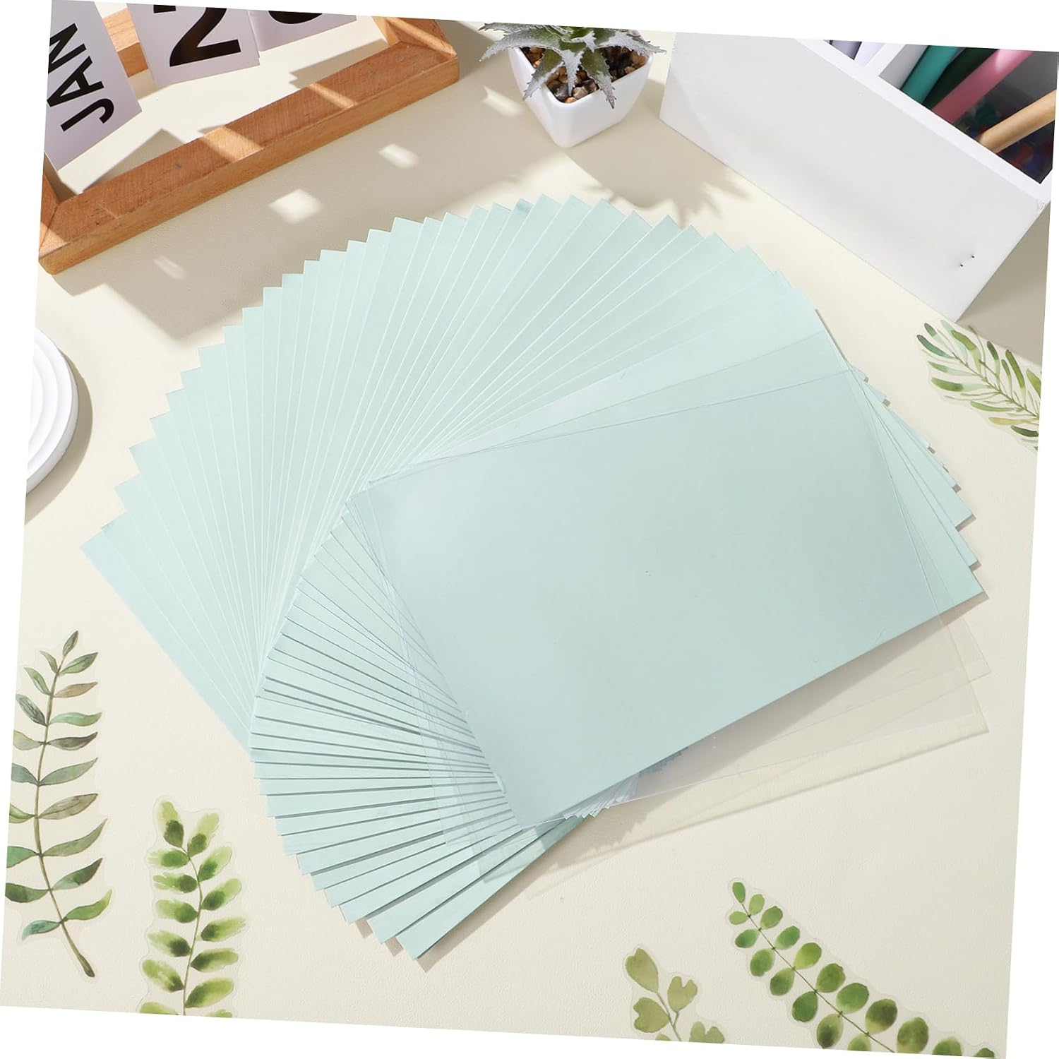 ARTIBETTER Cyanotype Printing Paper Kit for DIY Art Projects 10 Sheets Photosensitive Sun Print Paper for Crafting and Photography