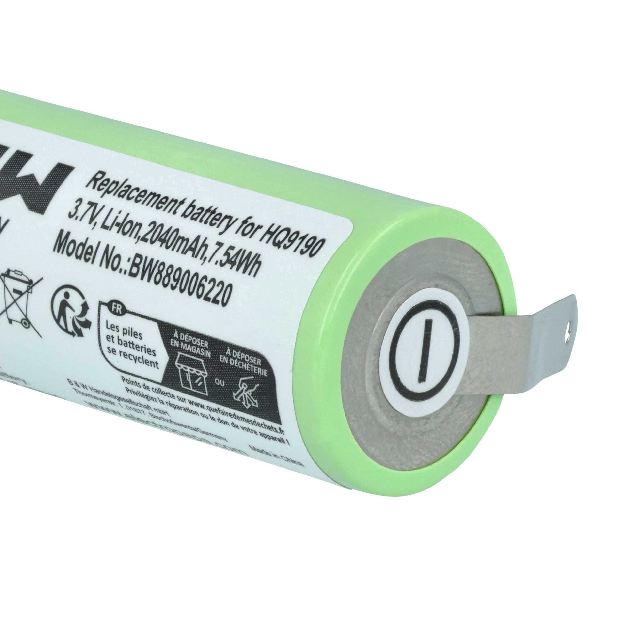 Batteria Vhbw Per Rasoi Panasonic ES8103, ES8109, ES8111 – 680mAh, 3.6V, Li-Ion, Senza Effetto Memoria