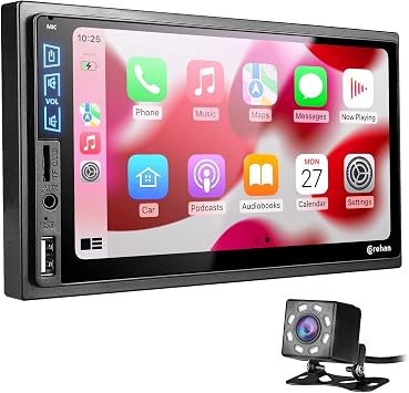 Double Din Car Stereo Bluetooth 