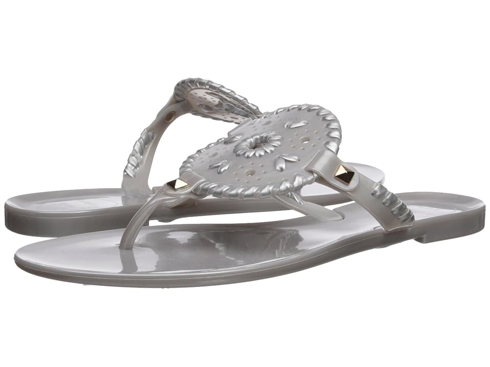 

Jack Rogers Georgica Jelly (Silver) Women's Sandals