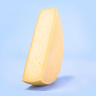 Classic Raclette Cheese - 5 Pounds Cut (Half Wheel) - 100% made in USA