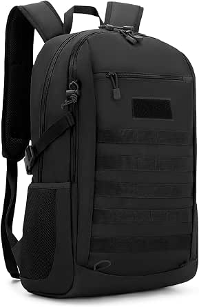 HUNTVP 10L Mini MOLLE Tactical Backpack - Lightweight Military Daypack For Hiking & Camping - View #7