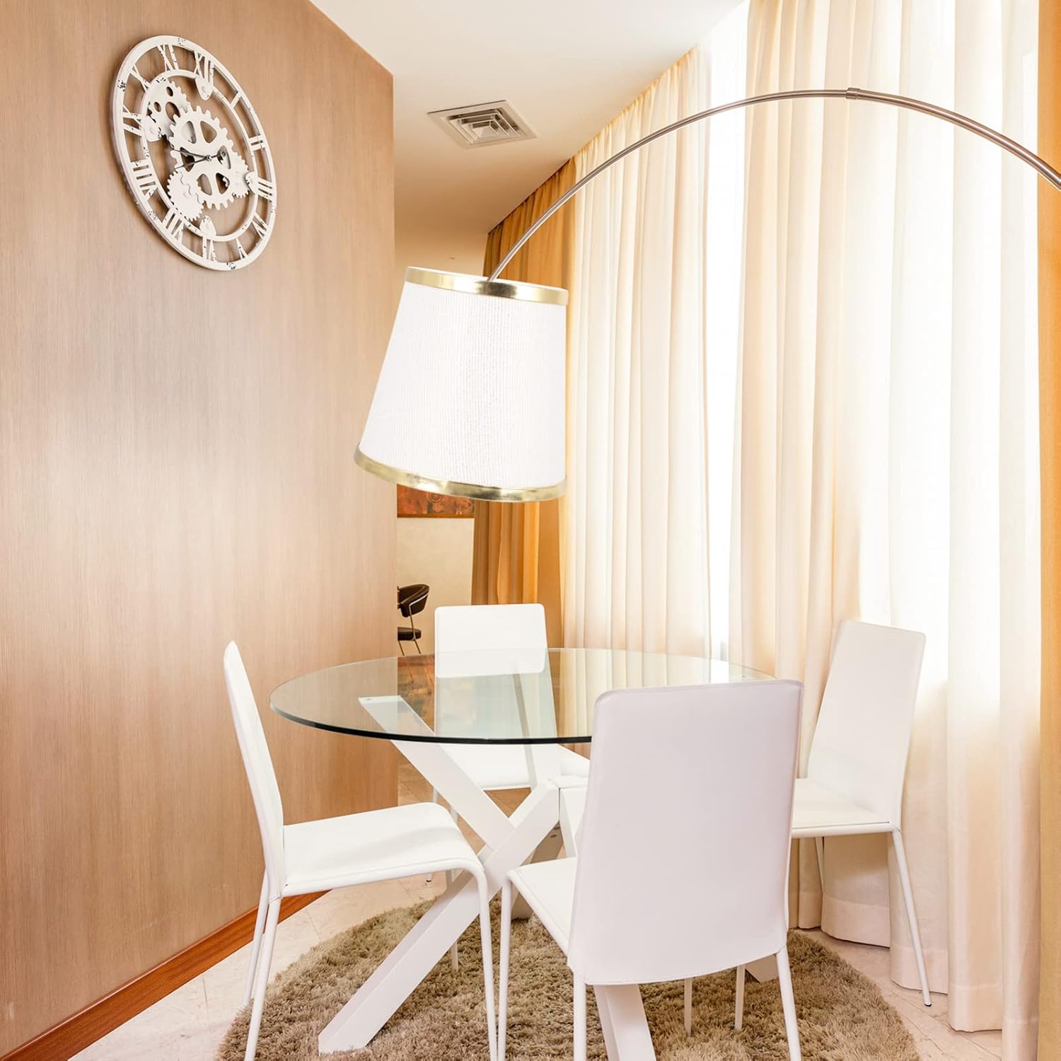 Simple Fabric Lamp Shade Fabric Barrel Lamp Shade Small Lamp s Clip on Bulb Barrel Light Cover for Table Lamp and Floor Light