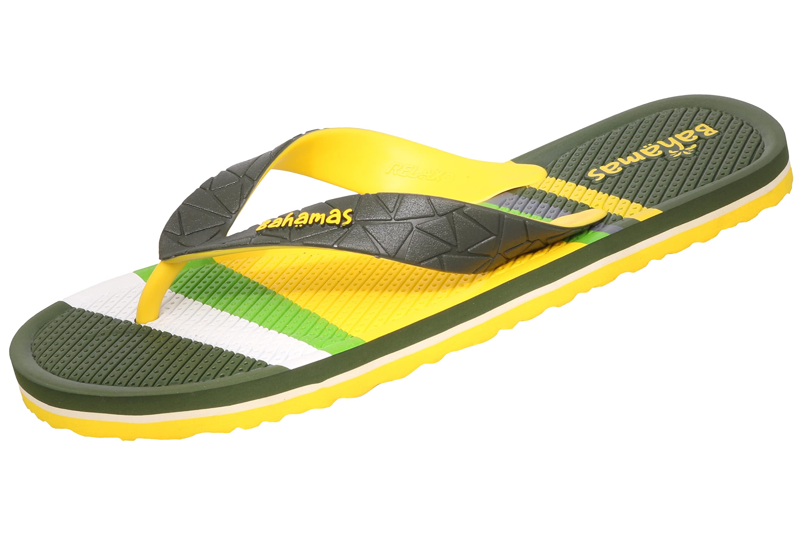 BAHAMAS Men Olive Yellow Slippers-8 UK (42 EU) (BH0102G_OLYL0008) (B07W3PK82S) Amazon Price History, Amazon Price Tracker