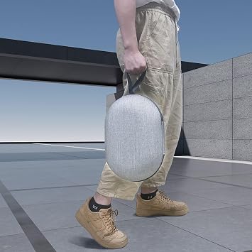 PlayStation VR2 Oyun Kulaklığı ve Dokunmatik Kumanda Aksesuarları için Sert Taşıma Çantası, Lens Koruyucu Kapaklı PS VR2 Koruyucu Çanta, PSVR2 Taşınabilir Kılıf Seyahat ve Ev için Uygun