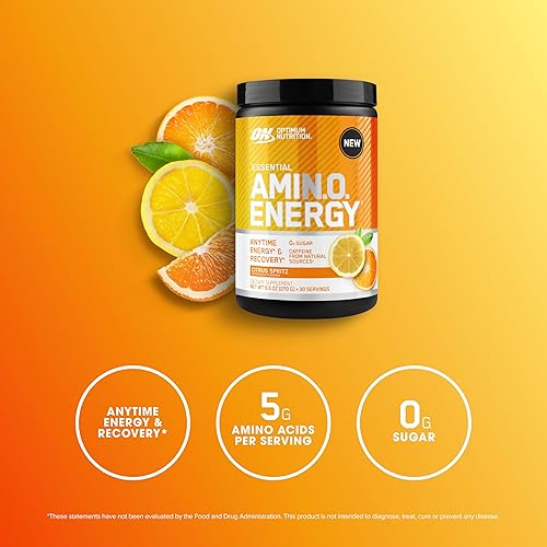 Miniatura 75 de Optimum Nutrition Amino Energy - Polvo energético para antes del entrenamiento con té verde, BCAA, aminoácidos, extracto de café verde, sabor