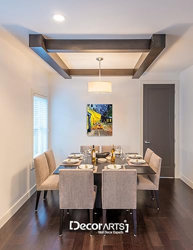 Vista 666 de DECORARTS - Almond Blossom Tree - Vincent Van Gogh Art Reproduction. Giclee Canvas Prints Wall Art for Home Decor 30x24