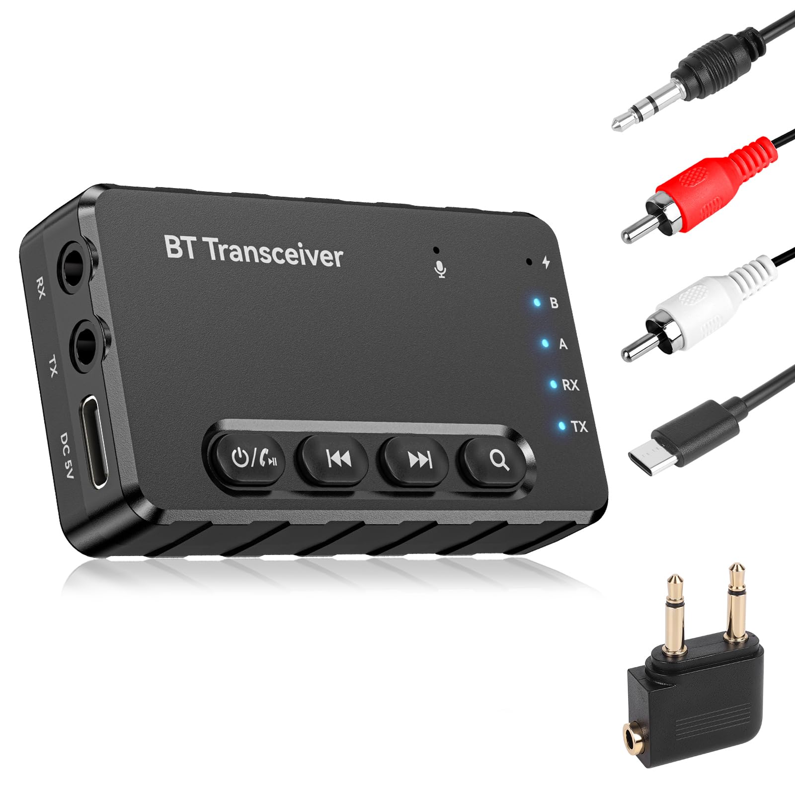 Amazon.com: Bluetooth Transmitter Receiver aptX Adaptive/Low