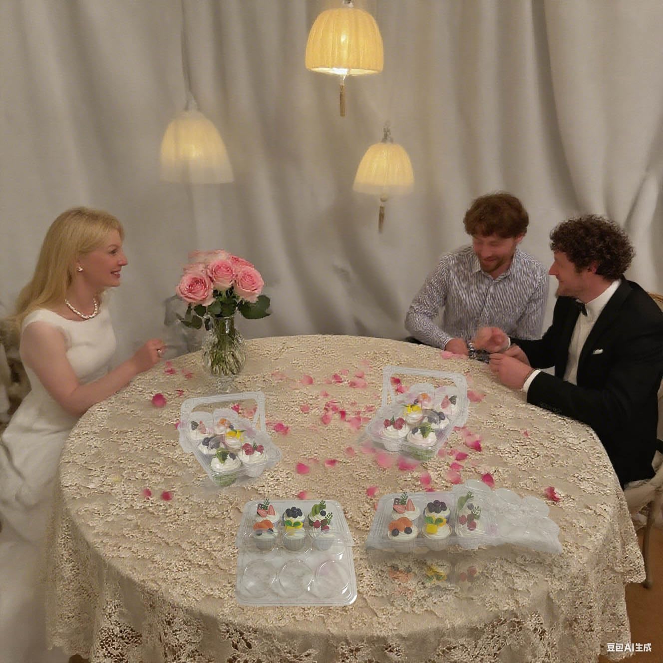 50 Pack of 6 count cupcake containers， 6-Chamber Handheld Transparent Muffin Container, Disposable Plastic Cupcake Container With Lid, Cake Rack