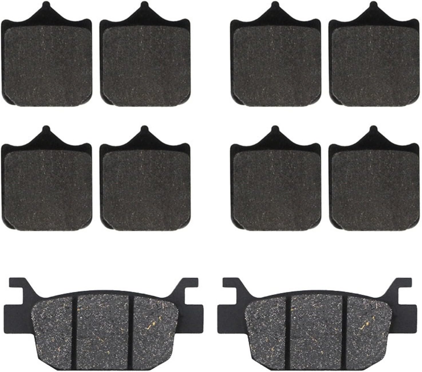 Pastillas de freno delanteras y traseras de motocicleta de repuesto para Benelli TRK502 TRK502X TRK 502 para Leoncino 500 BJ500 BJ500GS-A BJ 500