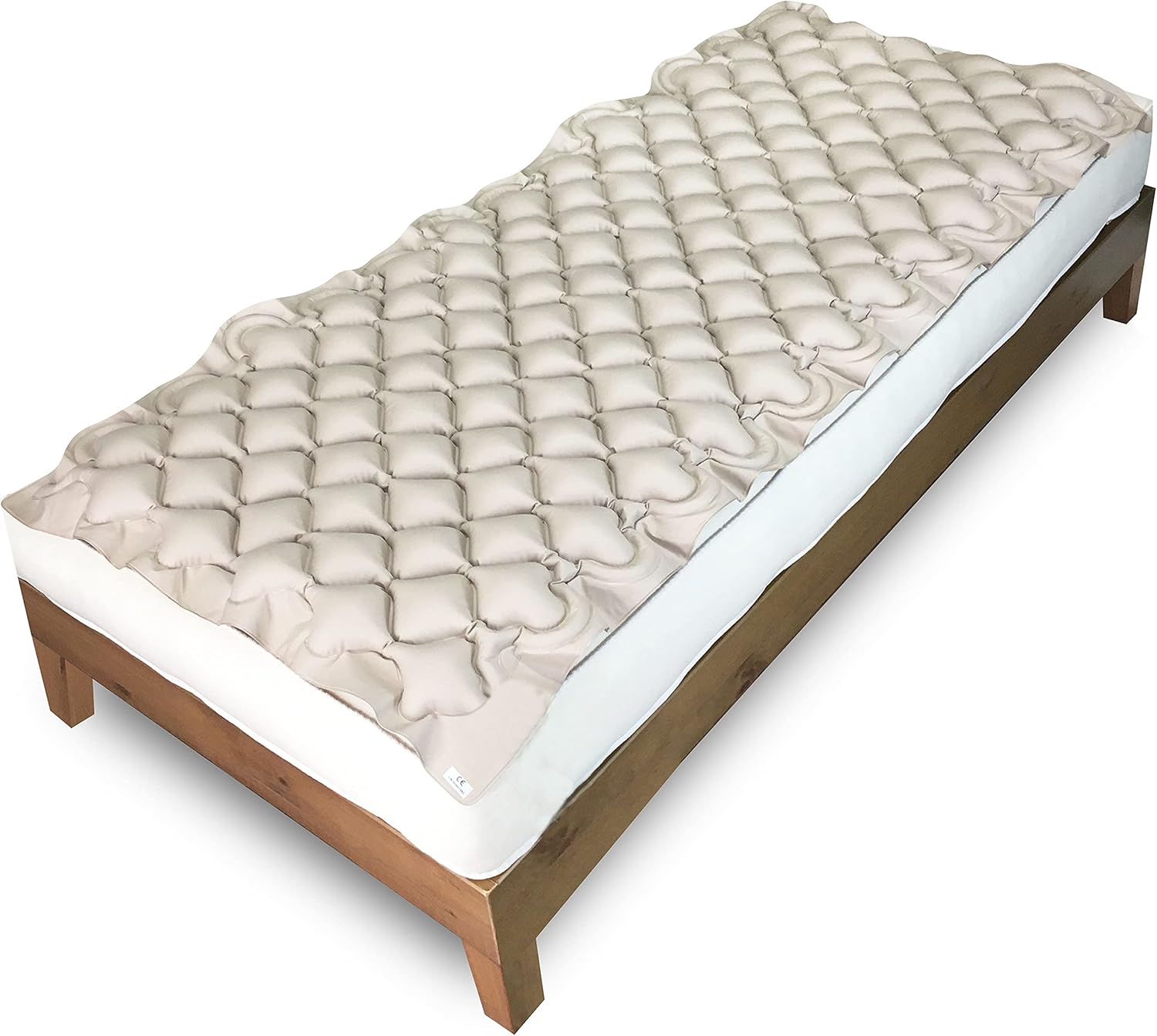 DMI Alternating Air Pressure Mattress Inflatable Pad for Twin Beds - Helps Relieve Bed Sores, Tan, 36 x 2 x 90 Inch, Gray : Health & Household