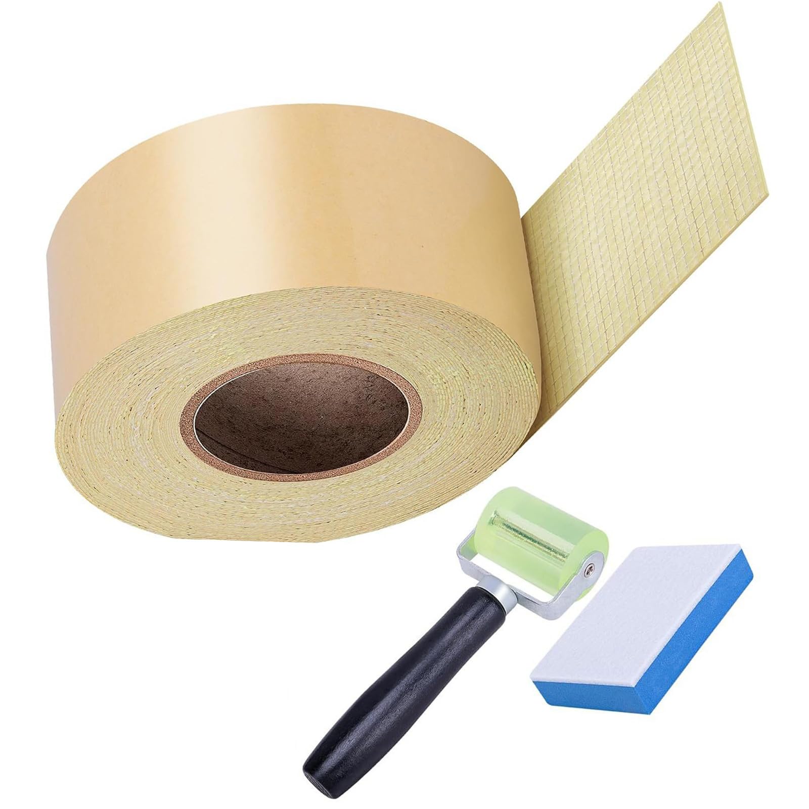 FLYXF Pond Liner Seam Tape Adhesive Double Sided Butyl Pond Seam Tape for EPDM Pond Liners Sealing Tape