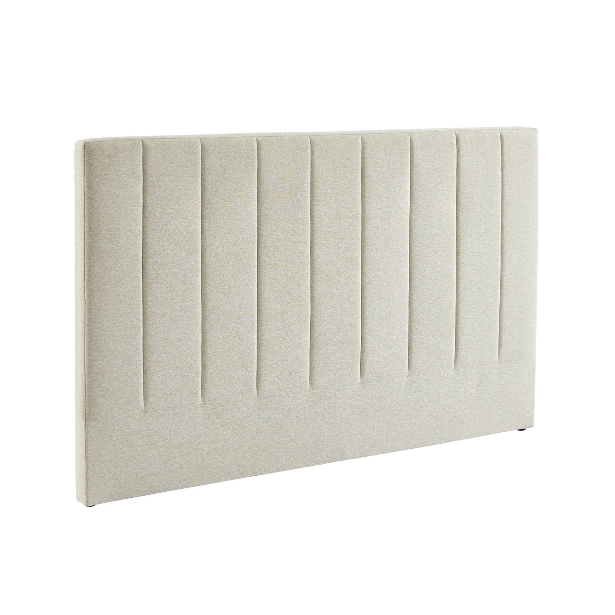 sweeek - Tête de lit pour lit Double 160cm revêtement Tissu Beige - Cole 170cm