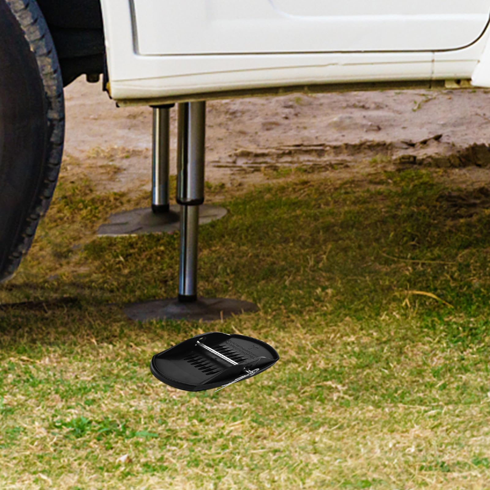 4 Stück Pp Stützpolster für Wohnmobil und Anhänger Stabile Nivellierung und Vielseitiges Design für Jack Stabilisierung Beim Camping