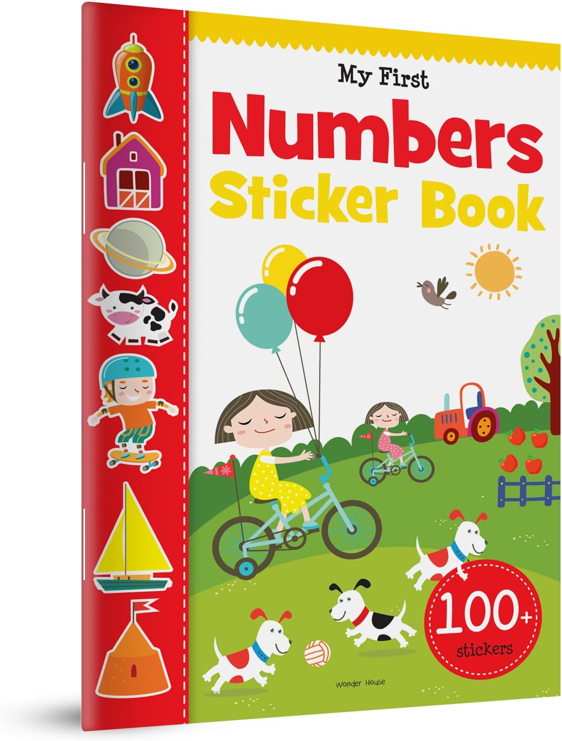 My First Numbers Sticker Book: Exciting Sticker Book With 100 Stickers