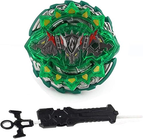 DYT Juguetes de batalla - Bey Battle Burst Top B-121 Booster Starter Hazard Kerbeus.7.with Lanzador de espadas